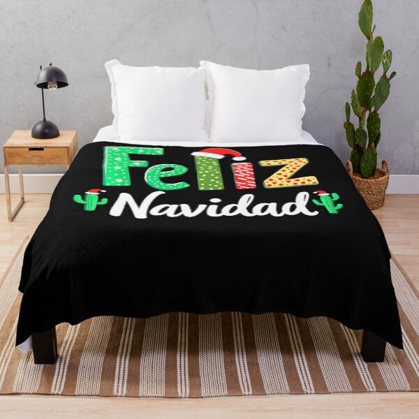 Aperçu de l'œuvre Feliz Navidad Cactus Noël créée et vendue par DreamsofCrayons.