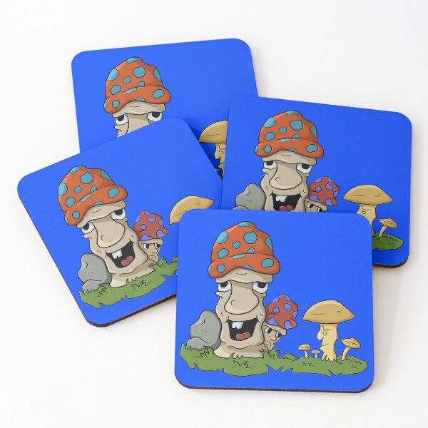 Item preview, Funky Mushroom Patch designed and sold by niwooderia.