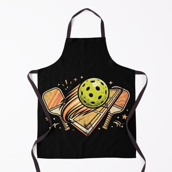 Item preview, Retro Pickleball Smash Action Court designed and sold by DariaOltes.