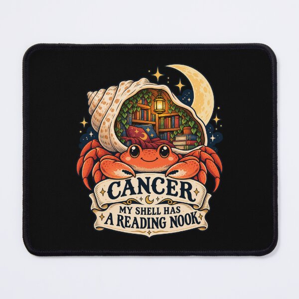 Item preview, Cancer - My Shell Has A Reading Nook designed and sold by Good Mood Foundry.