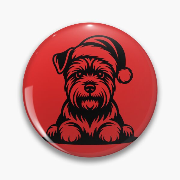 Artikelvorschau, Seidenterrier mit Weihnachtsmannmütze entworfen und verkauft von theartfulaspie.