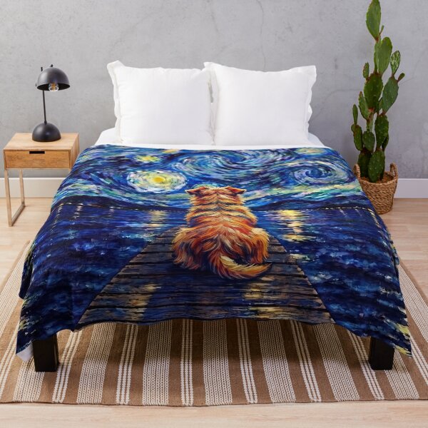 Item preview, Funny Norfolk Terrier Starry Night Painting Bridge Star Mom Dad Kids designed and sold by FurryHavenPH.