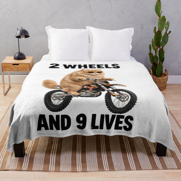 Item preview, Funny Dirt Bike Cat designed and sold by LavIsInTheAir.