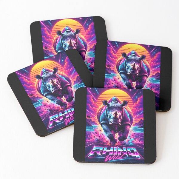 Item preview, Rhino Synthwave designed and sold by Durro.
