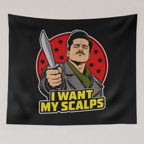 Item preview, I Want My Scalps designed and sold by Inzarportrait.