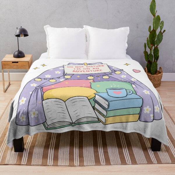 Item preview, I'm on an Adventure – Book Lover Reading Escape designed and sold by CleanDecor.