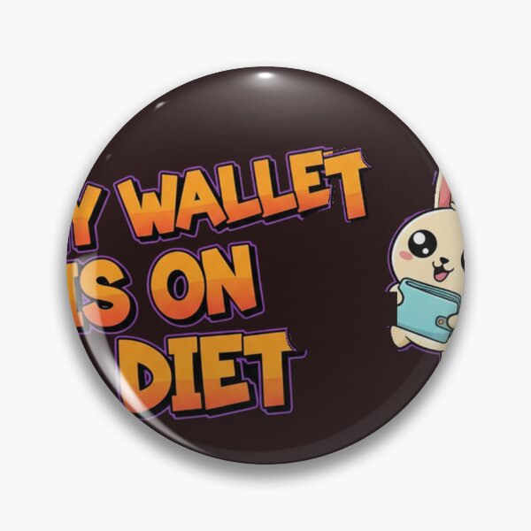 Item preview, My Wallet Is On A Diet Funny Broke Bunny, Kawaii Bunny Shirt, Cute Rabbit Money Humor, Shopping Addict Gift designed and sold by HoMya.