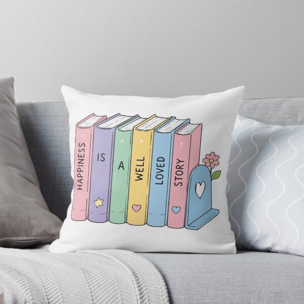 Item preview, Happiness Is a Well-Loved Story – Cozy Book Lover designed and sold by CleanDecor.