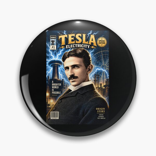 Item preview, Nikola Tesla Comic designed and sold by Durro.