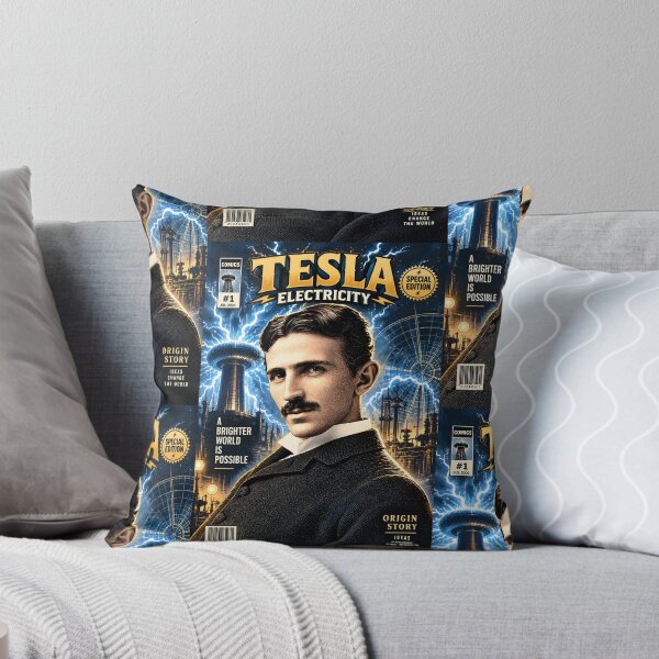 Item preview, Nikola Tesla Comic designed and sold by Durro.