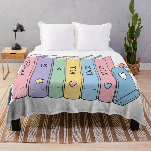 Item preview, Happiness Is a Well-Loved Story – Cozy Book Lover designed and sold by CleanDecor.