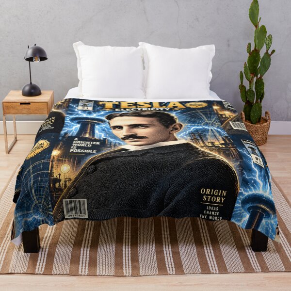 Item preview, Nikola Tesla Comic designed and sold by Durro.