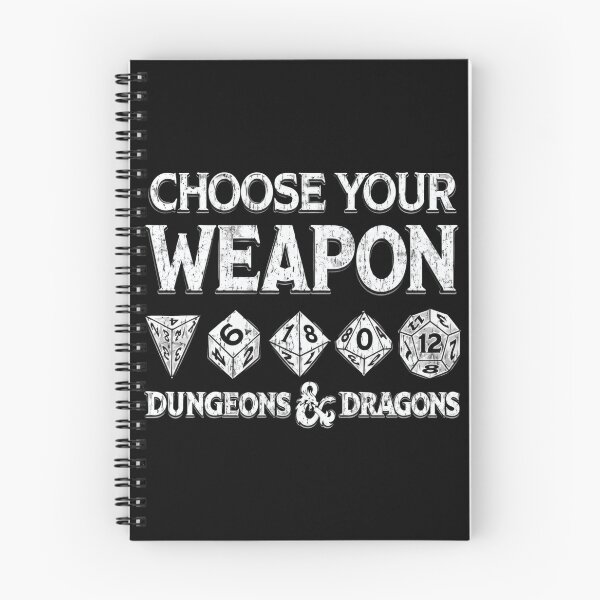 Item preview, Choose Your Weapon Polyhedral Dice Dungeons and Dragons designed and sold by clipachanazo.