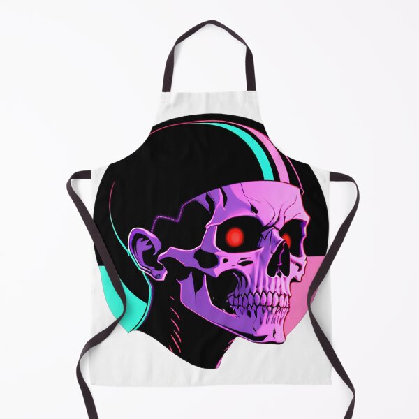 Item preview, Glitch‑Infused Cyberpunk Skull designed and sold by For-Cat Studio.