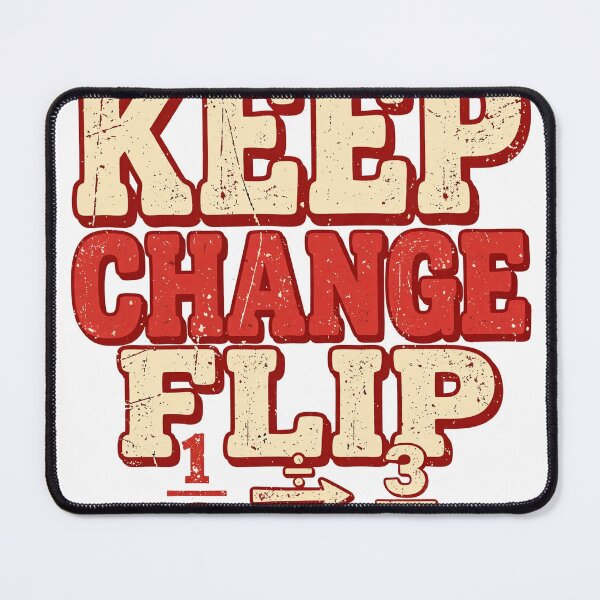Item preview, Keep Change Flip — Dividing Fractions Math Teacher Shirt designed and sold by theStaffRoomHQ.