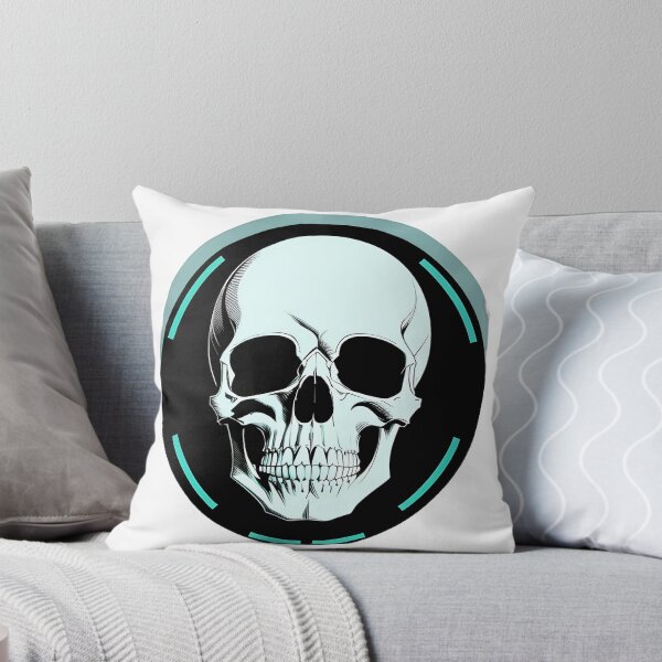 Item preview, Cyberpunk Skull Vintage Travel Poster designed and sold by For-Cat Studio.