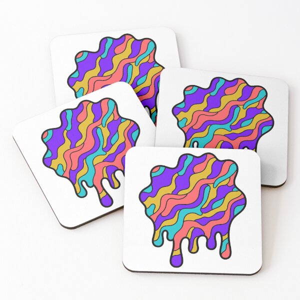 Item preview, Psychedelic Pop Art Melting Camo Pattern designed and sold by nvrprooo.
