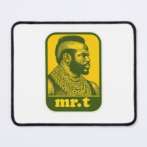 Item preview, Mr T Vintage Green Yellow Portrait Design designed and sold by kurisawaart.