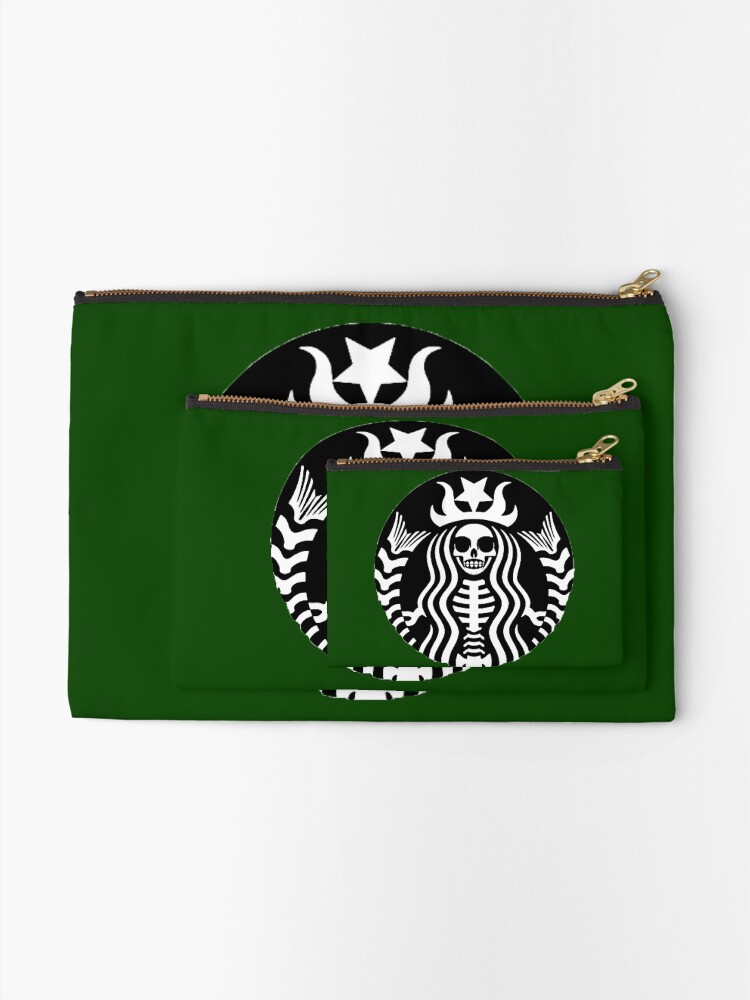 Thumbnail 2 of 4, Zipper Pouch, Starbucks - Death designed and sold by catkoebsch.