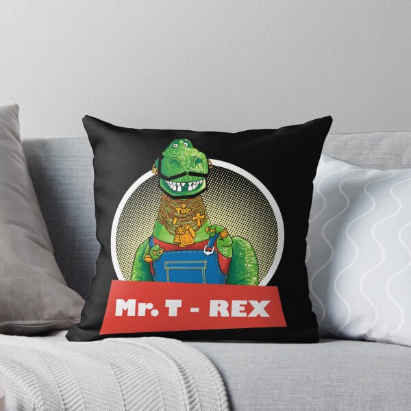 Item preview, Mr T Rex Dinosaur Toy Story Cartoon Design designed and sold by kurisawaart.