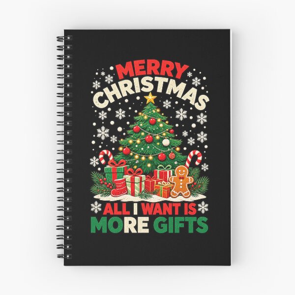 Item preview, All I Want Is More Christmas Gifts designed and sold by MiteKangerin.