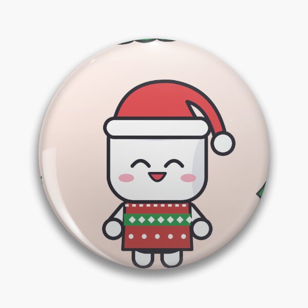 Item preview, Ugly Sweater Season - Funny Christmas Marshmallow Pip in a Knit Sweater designed and sold by BiMood.