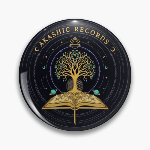 Artikelvorschau, Akashic Records Tree of Life – Mystical Cosmic Book Vector Art entworfen und verkauft von EASY-VIBES.
