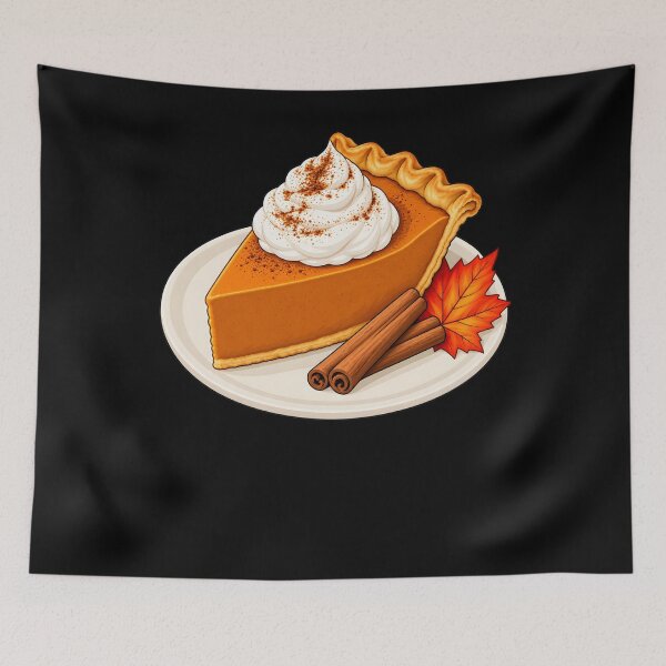 Item preview, Pumpkin Pie Slice Whipped Cream Autumn Dessert Baking Food designed and sold by clothesy7.