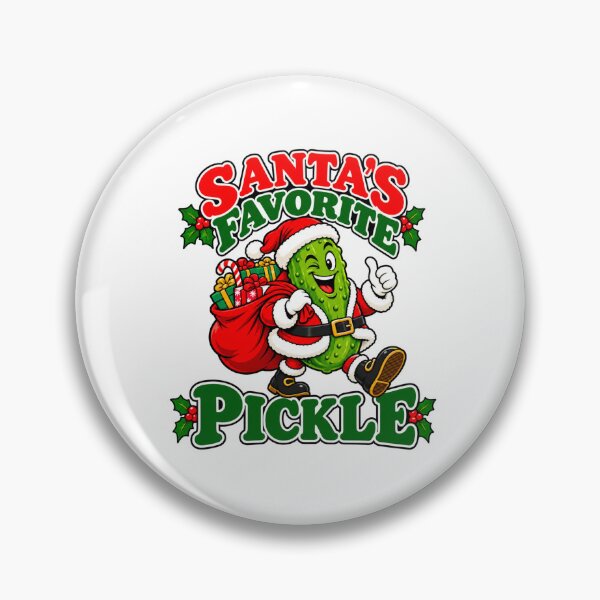 Item preview, Santa’s Favorite Pickle - Funny Christmas Pickle designed and sold by WeirdlyMild.
