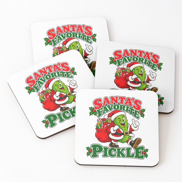 Item preview, Santa’s Favorite Pickle - Funny Christmas Pickle designed and sold by WeirdlyMild.
