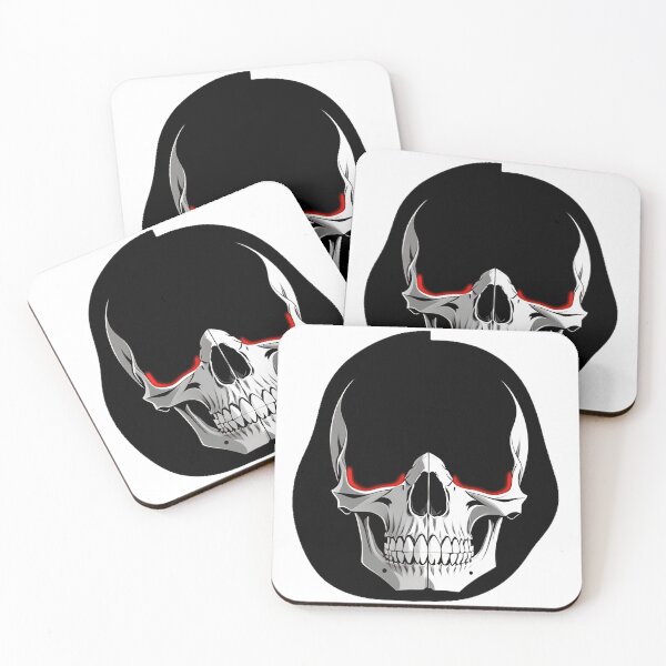 Item preview, Glitching Cyber Gothic Red-Eye Skull designed and sold by For-Cat Studio.