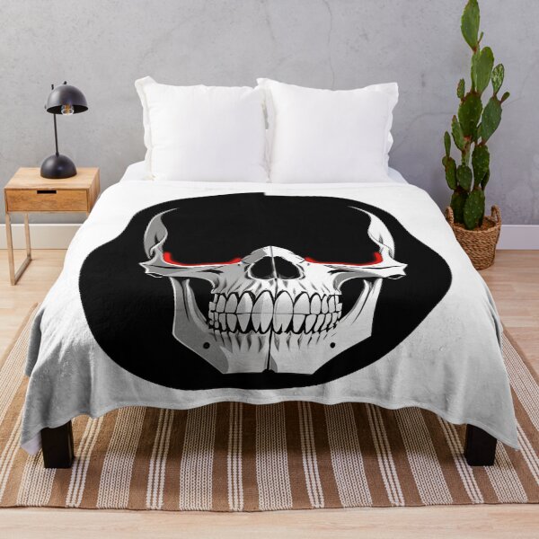 Item preview, Glitching Cyber Gothic Red-Eye Skull designed and sold by For-Cat Studio.
