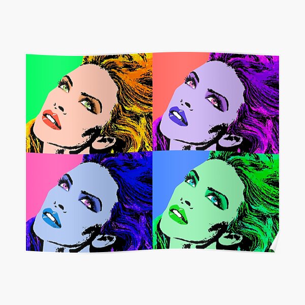 Kylie Minogue POP Collage Poster