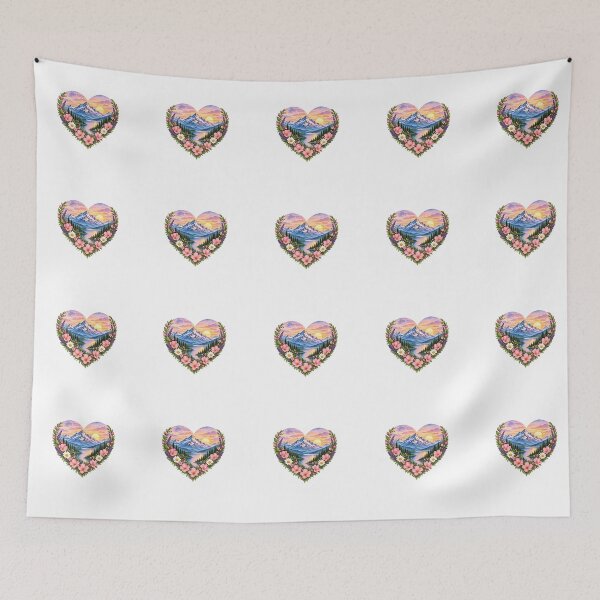 Item preview, Heart Shape Love – Romantic Heart Typography Design designed and sold by Amsafjol.