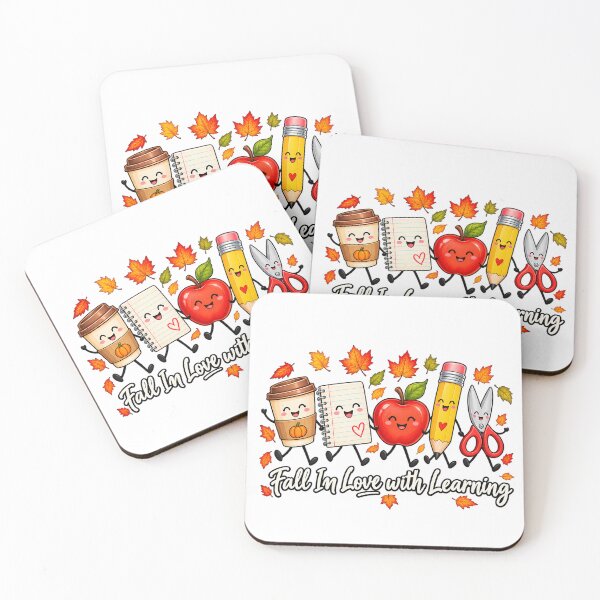 Item preview, Fall in Love with Learning Teacher Classroom Autumn School Supplies designed and sold by Rtcraftani.