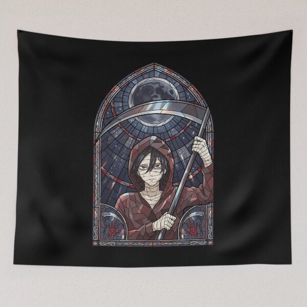 Item preview, Isaac Foster Angels Of Death Moonlit Gothic Stained Glass Portrait designed and sold by mildaclairmo.