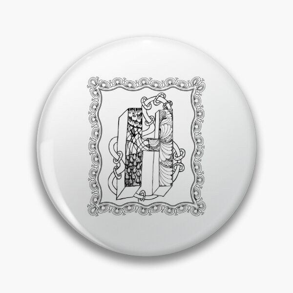 Item preview, Illuminated Letter H designed and sold by The Outlier Studio.