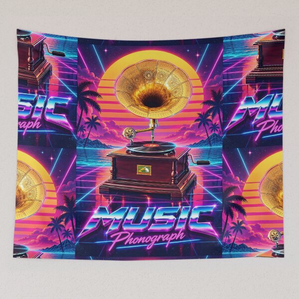 Item preview, Phonograph Synthwave designed and sold by Durro.