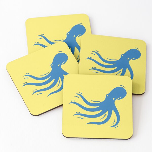 Item preview, blue octopus designed and sold by 123ks.