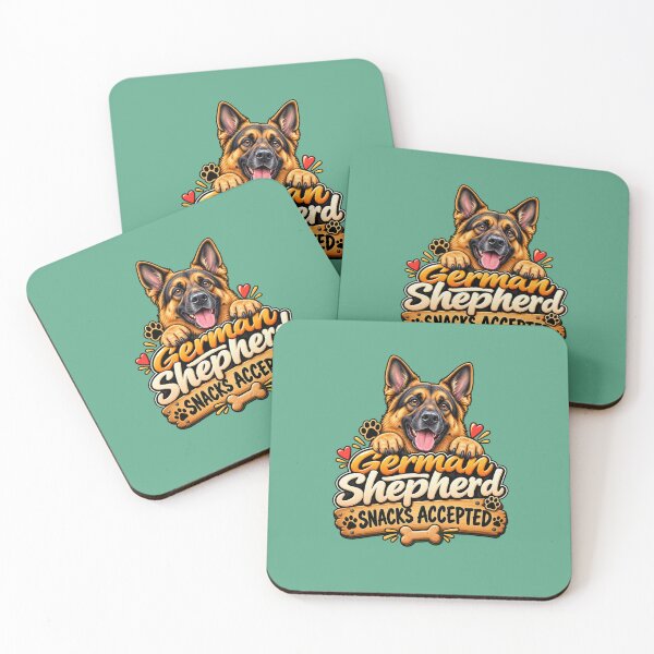 Item preview, German Shepherd Security Snacks Accepted – Funny Dog Gift designed and sold by Right-UR.