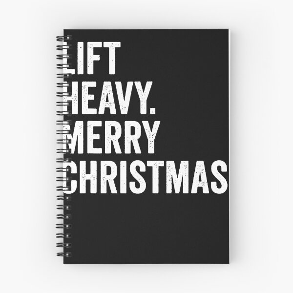 Item preview, Lift Heavy Merry Christmas designed and sold by BNEEN-art.
