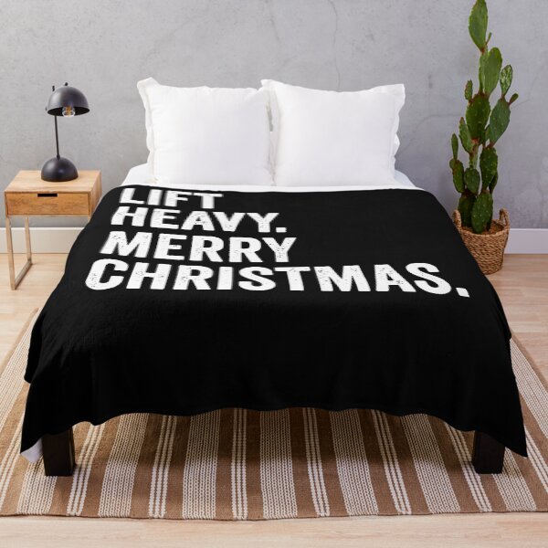 Item preview, Lift Heavy Merry Christmas designed and sold by BNEEN-art.