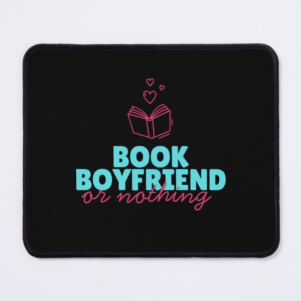 Item preview, Book Boyfriend or Nothing | Romantasy Reader & Bookish Girlie designed and sold by bookgirlie-prints.