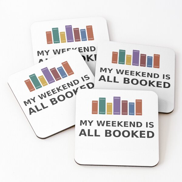 Item preview, My Weekend Is All Booked Funny Book Lover designed and sold by jz0n.x.