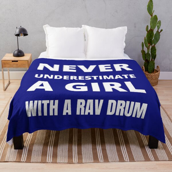 Item preview, Never underestimate a girl with a Rav Drum designed and sold by fev-rocks.