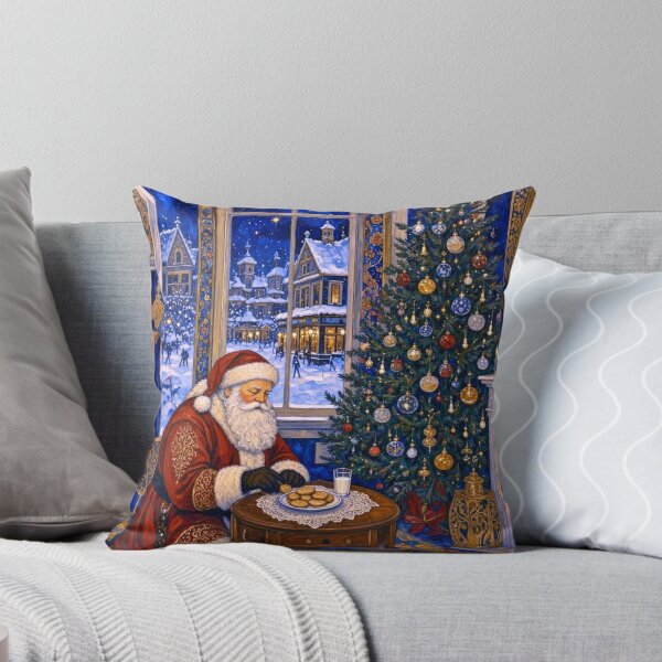 Item preview, Santa Gets Milk and Cookies designed and sold by TheDarkWardrobe.