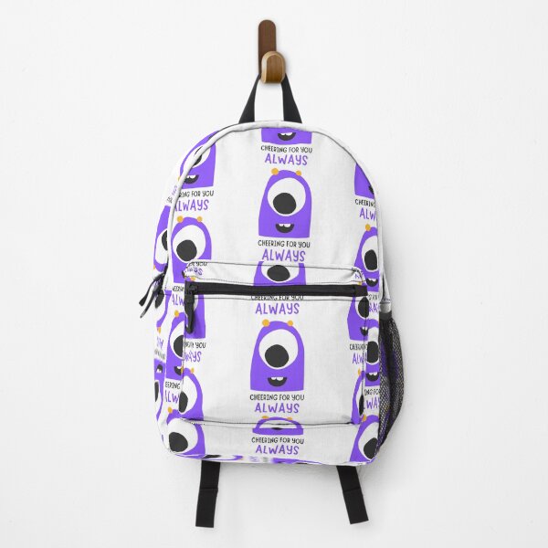 Item preview, Cheering for You Always Cute Purple Monster designed and sold by Artsy-Ritzy.