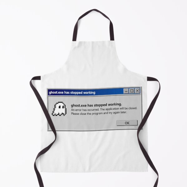 Item preview, ghost.exe has stopped working - Retro Windows 98 Error RWD ZFZ designed and sold by RwdStore1.