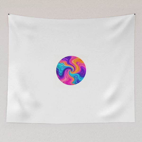 Item preview, Rainbow Swirl Medallion designed and sold by Faithbased1991.