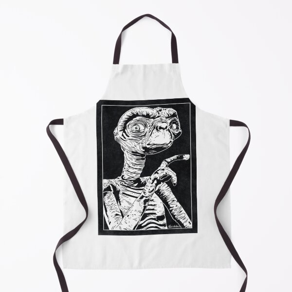 Item preview, E.T. - THE EXTRA-TERRESTRIAL (Black and White) designed and sold by FamousWeirdosRB.